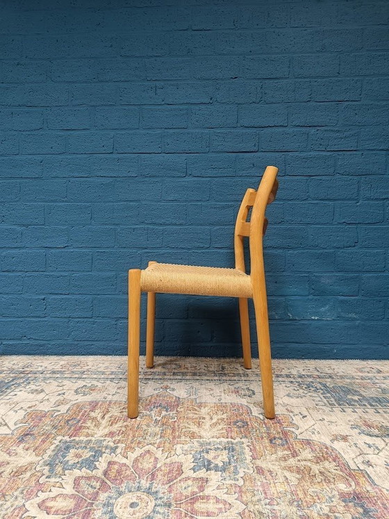 Image 1 of 6X Vintage Niels Moller Stoelen