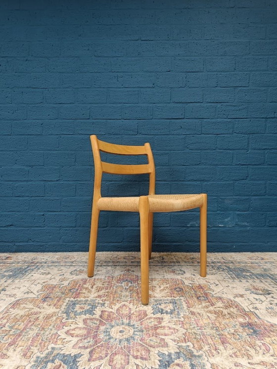 Image 1 of 6X Vintage Niels Moller Stoelen