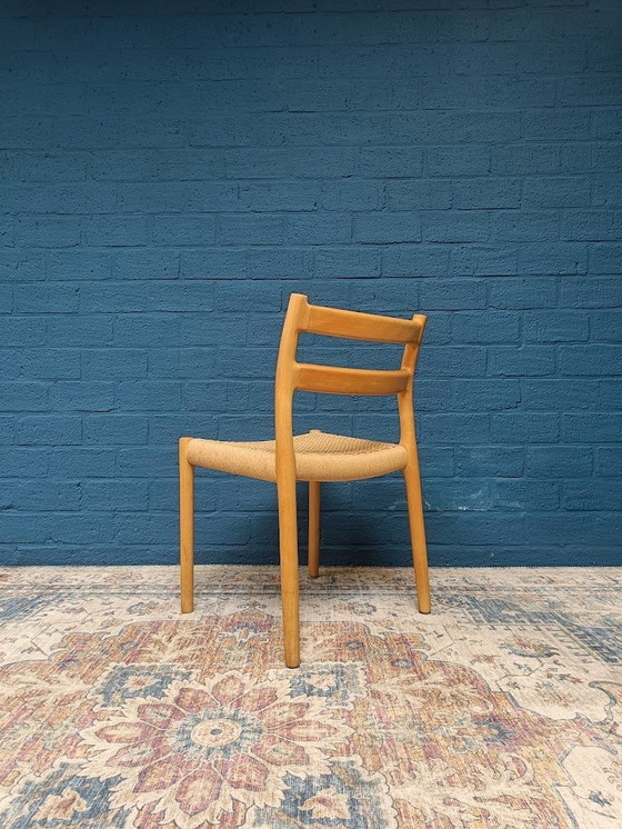 Image 1 of 6X Vintage Niels Moller Stoelen