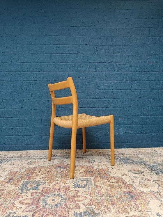 Image 1 of 6X Vintage Niels Moller Stoelen