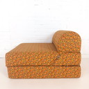 Vintage slaapfauteuil