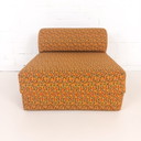 Vintage slaapfauteuil