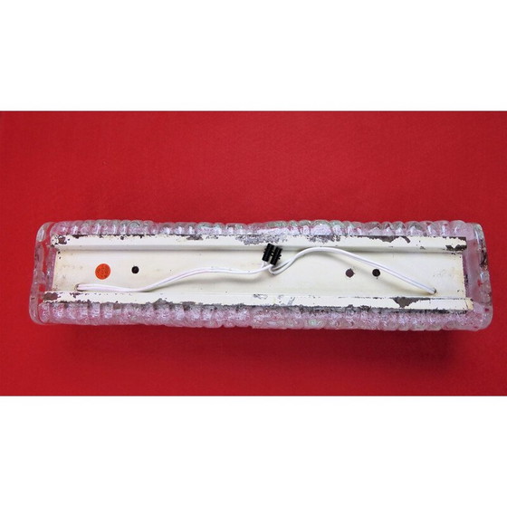 Image 1 of Vintage Murano geblazen glazen wandlamp, 1950