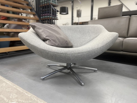 Image 1 of Label Vandenberg Gigi Fauteuil Grijs Stof 