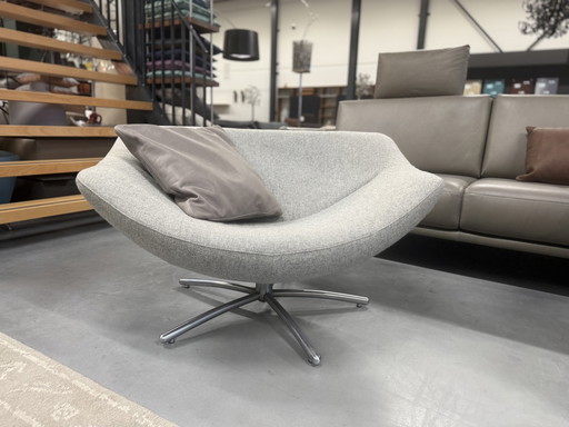 Label Vandenberg Gigi Fauteuil Grijs Stof 