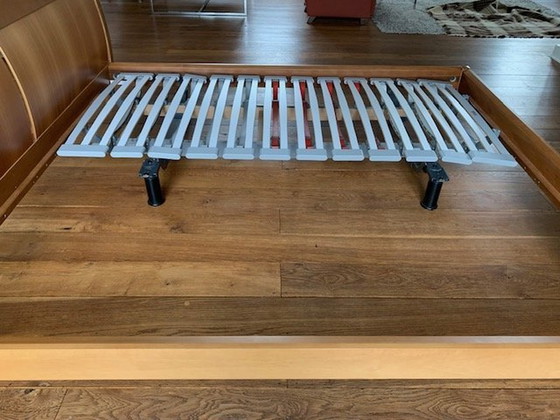 Image 1 of 1 X Molteni "Nottetempo" bed met 2 X lattenbodem