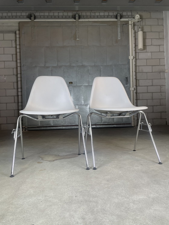 Image 1 of 6x Vitra Eames DSS chair