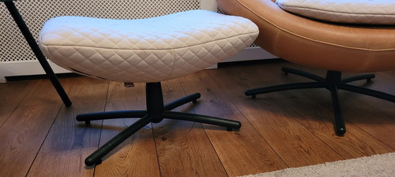 Image 1 of Gigi Gerard Van Den Berg Door Label Fauteuil Met Hocker