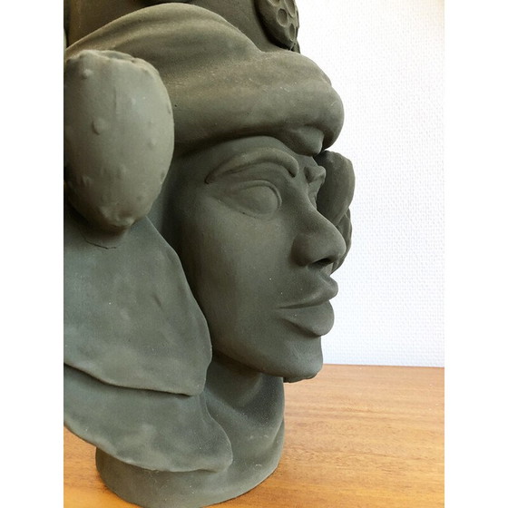 Image 1 of Vintage terracotta vaas van Stefania Boemi, Sicilië 2010