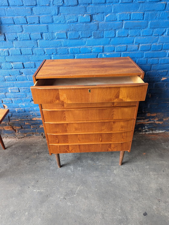 Image 1 of Deense vintage teak ladenkast