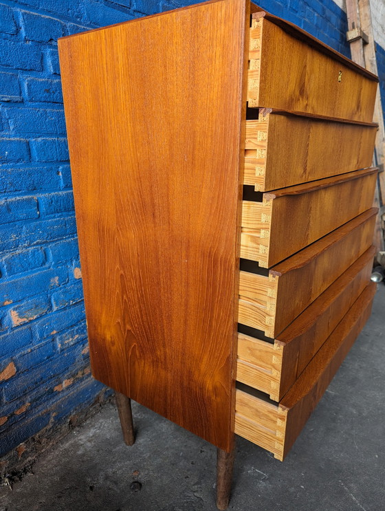 Image 1 of Deense vintage teak ladenkast