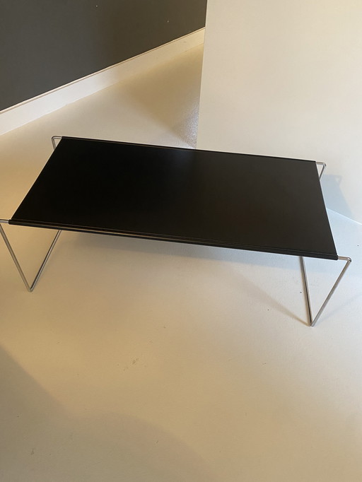 Salontafel Metaal Zwart 110X50X40 Cm Hoog