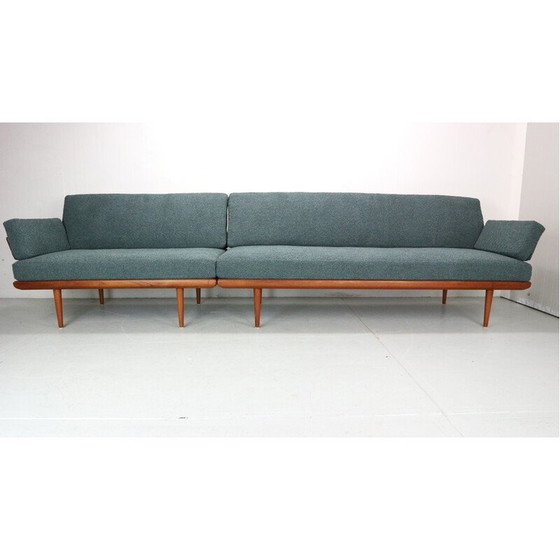 Image 1 of Vintage teakhouten "Minerva" woonkamer set door Peter Hvidt en Olga Molgaard Nielsen, 1960