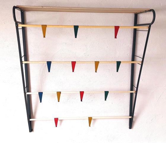 Image 1 of Vintage Kapstok | Coen De Vries 'Toonladder' | 1E Editie !