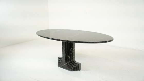 Image 1 of Mid Century Moderne "Samo" Eettafel van Carlo Scarpa, 1960S