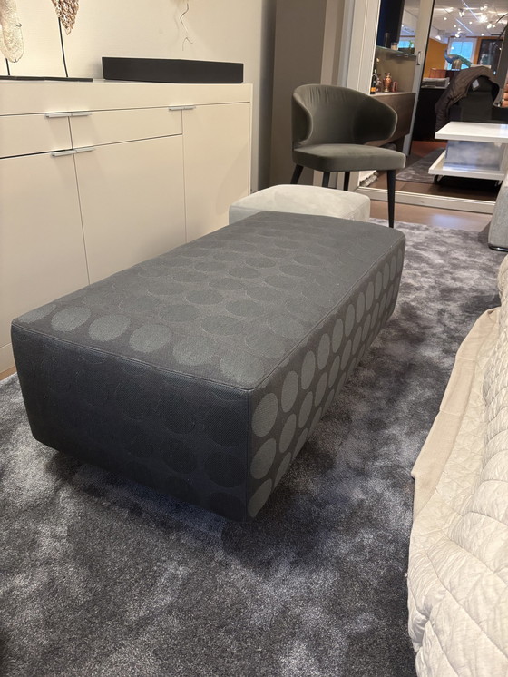 Image 1 of Minotti Damier Pouf/ Ottoman Showmodel 2023 Lp € 1.980,-