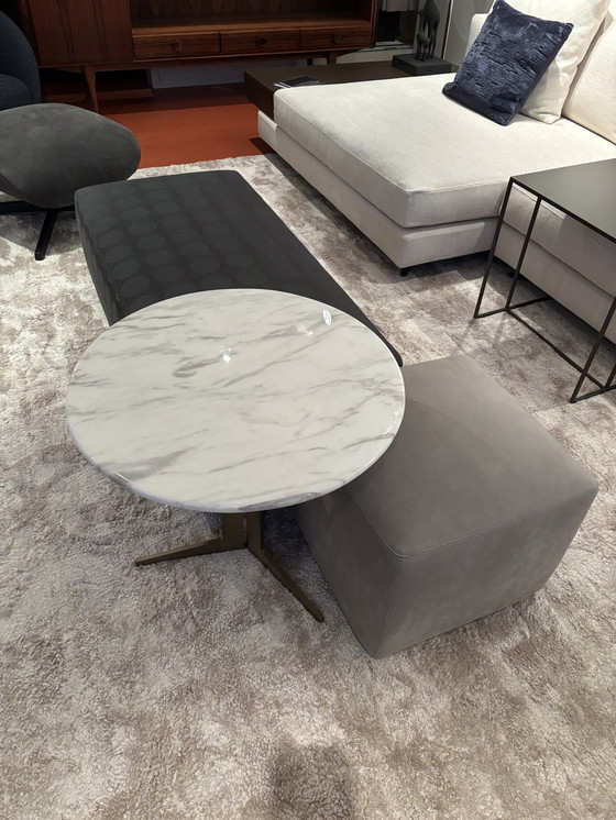 Image 1 of Minotti Damier Pouf/ Ottoman Showmodel 2023 Lp € 1.980,-