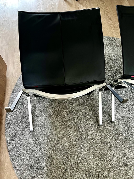 Image 1 of 2x Fritz Hansen Pk22 chair