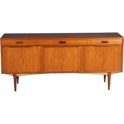 Vintage teakhouten dressoir van Elliots Of Newbury, jaren 1960