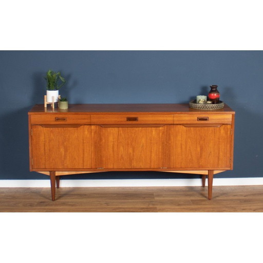 Vintage teakhouten dressoir van Elliots Of Newbury, jaren 1960