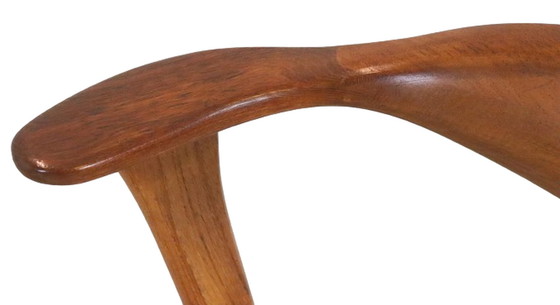 Image 1 of 6x Erik Kirkegaard voor Hong stolefabrik model 49 stoelen vintage