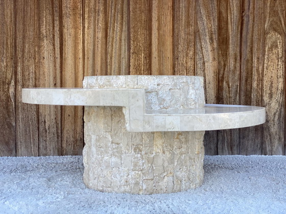 Image 1 of Vintage mactanstone coffeetable