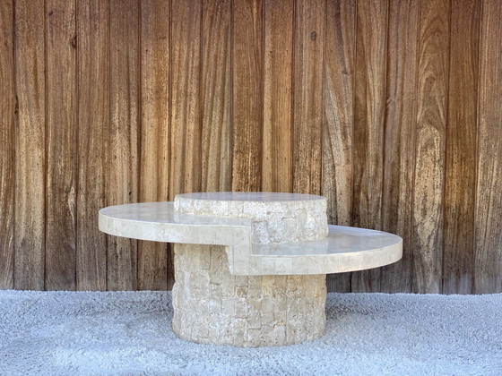 Image 1 of Vintage mactanstone coffeetable