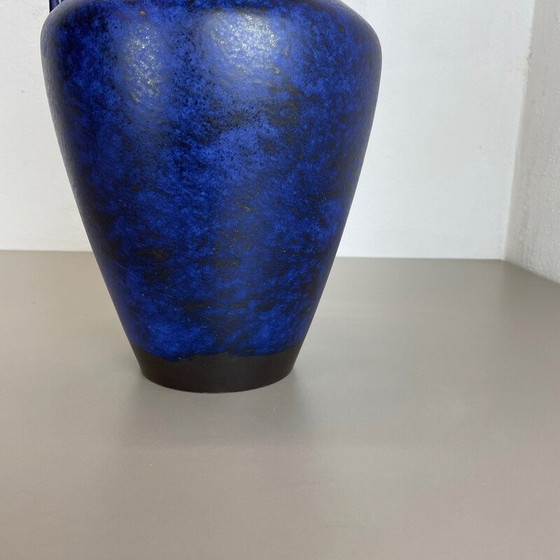 Image 1 of Vintage vette lava aardewerk vloervaas van Fritz van Daalen, Duitsland 1960