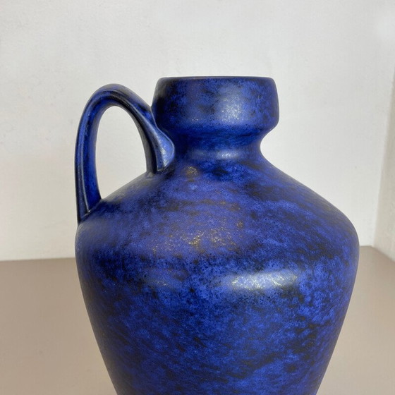 Image 1 of Vintage vette lava aardewerk vloervaas van Fritz van Daalen, Duitsland 1960