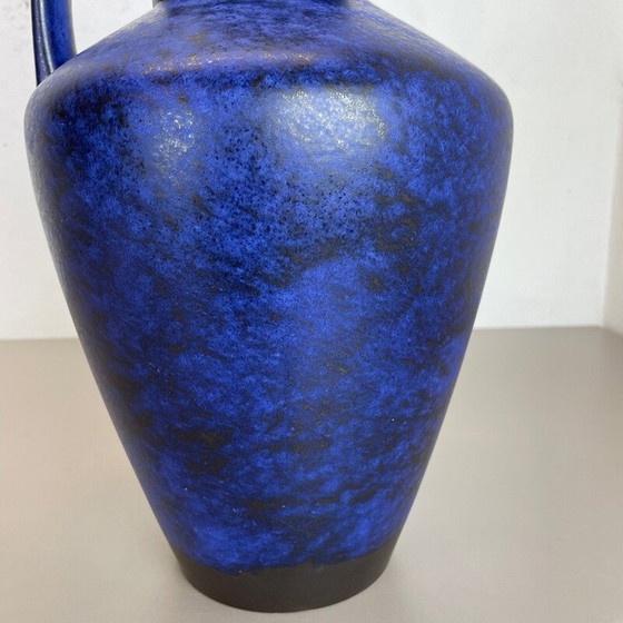 Image 1 of Vintage vette lava aardewerk vloervaas van Fritz van Daalen, Duitsland 1960