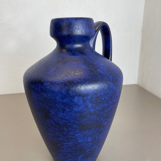 Image 1 of Vintage vette lava aardewerk vloervaas van Fritz van Daalen, Duitsland 1960