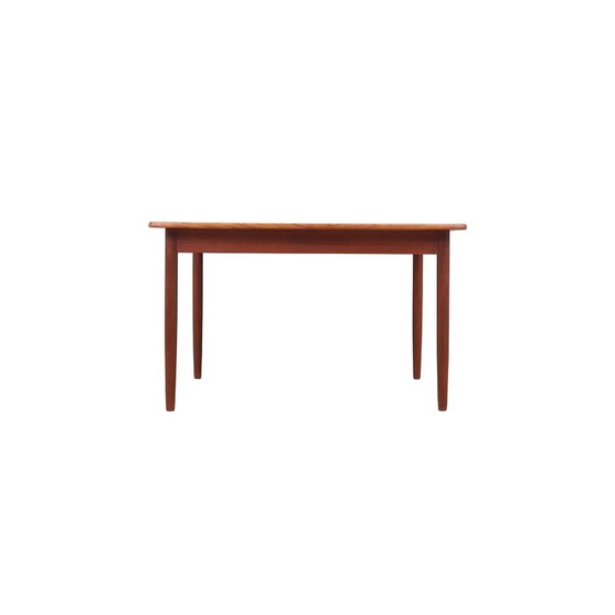 Image 1 of Teakhouten tafel, Deens ontwerp, jaren 1960, productie: Denemarken