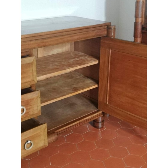 Image 1 of Vintage mahonie dressoir met 2 deuren en 3 laden, 1930