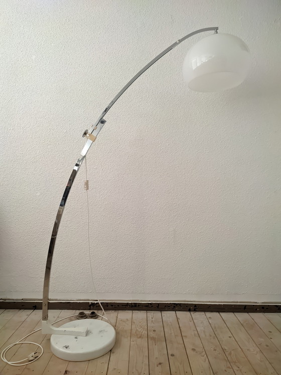 Image 1 of Goffredo Reggiani - Italy 60 's Arc floorlamp