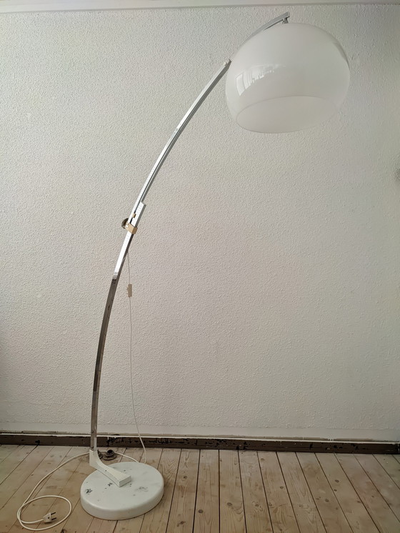 Image 1 of Goffredo Reggiani - Italy 60 's Arc floorlamp