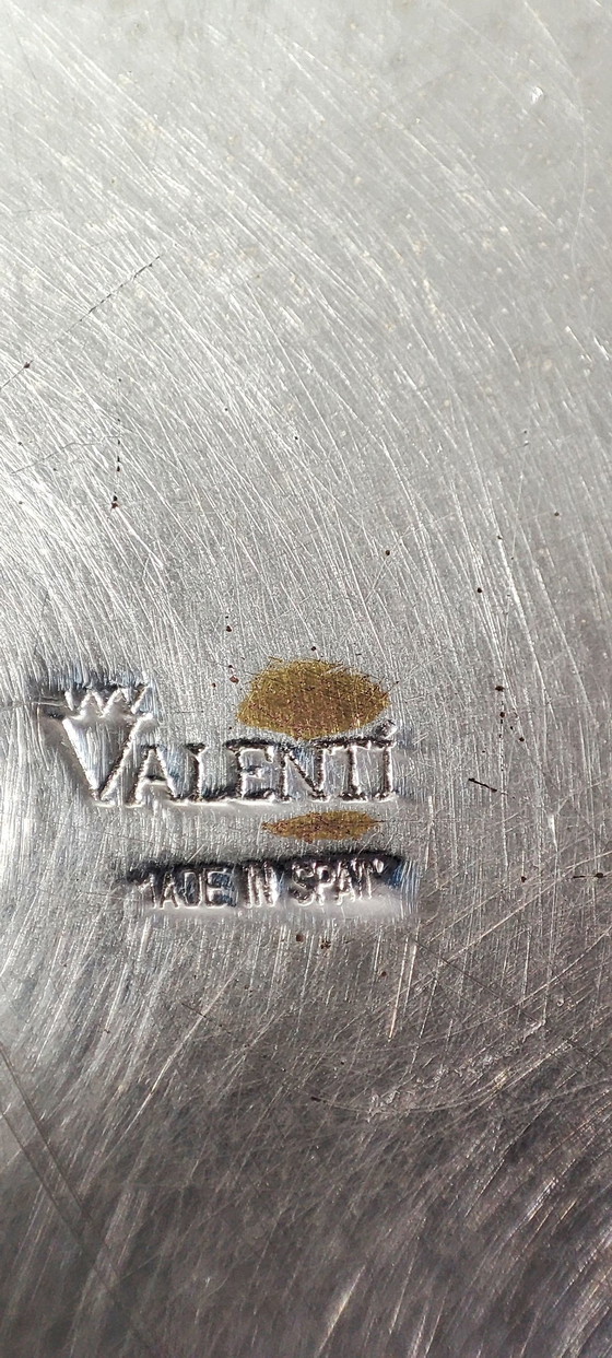 Image 1 of "Metalen asbak "Valenti. Spanje, 1970S.