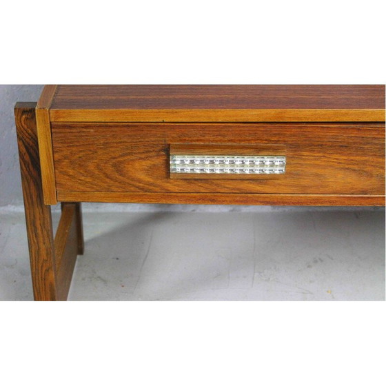 Image 1 of Deense vintage kaptafel van teakhout, jaren 1960