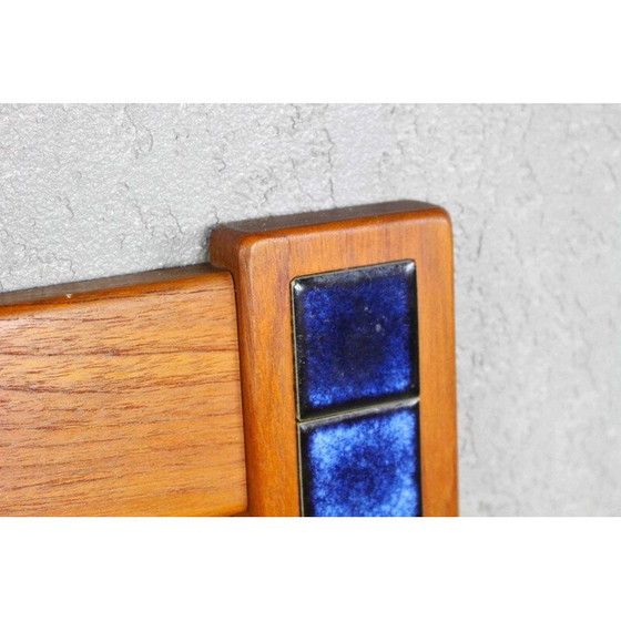 Image 1 of Deense vintage kaptafel van teakhout, jaren 1960