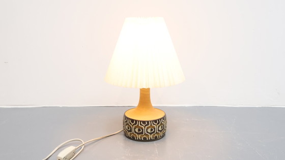 Image 1 of Vintage tafellamp Deens keramiek Jette Hellerøe