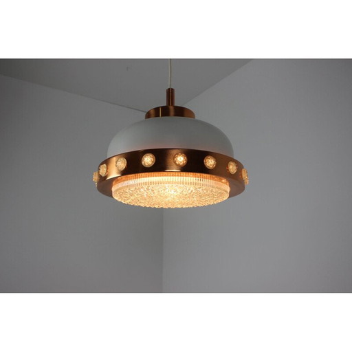 Mid-eeuwse hanglamp Duits 1970