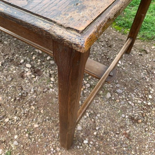 Vintage houten boerderijtafel