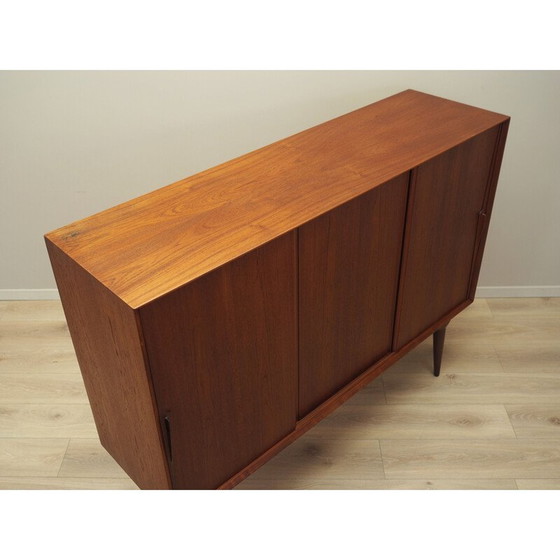 Image 1 of Vintage teakhouten highboard van Omann Jun, 1970