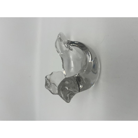 Image 1 of Vintage kippenzak in kristal, 1970