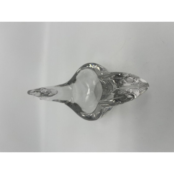 Image 1 of Vintage kippenzak in kristal, 1970