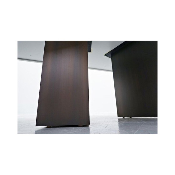 Image 1 of Grote vintage gelakte eettafel door Iceberg Architecture Studio