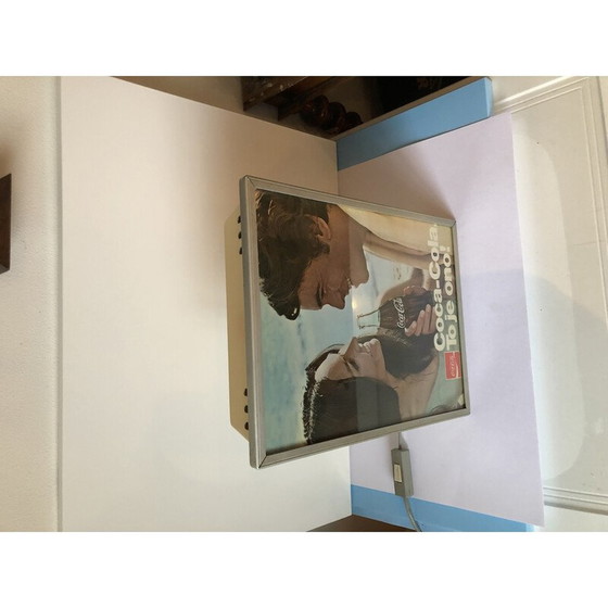 Image 1 of Vintage lichtreclame coca-cola, Tsjecho-Slowakije 1980