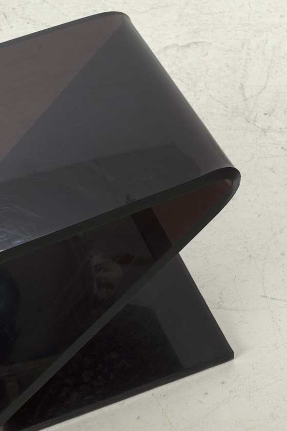 Image 1 of 3x Vintage plexiglazen Z-stoelen, set