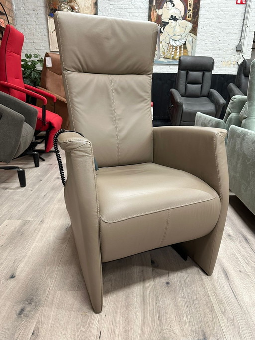 Prominente Sta-Op Stoel In Beige/Taupe