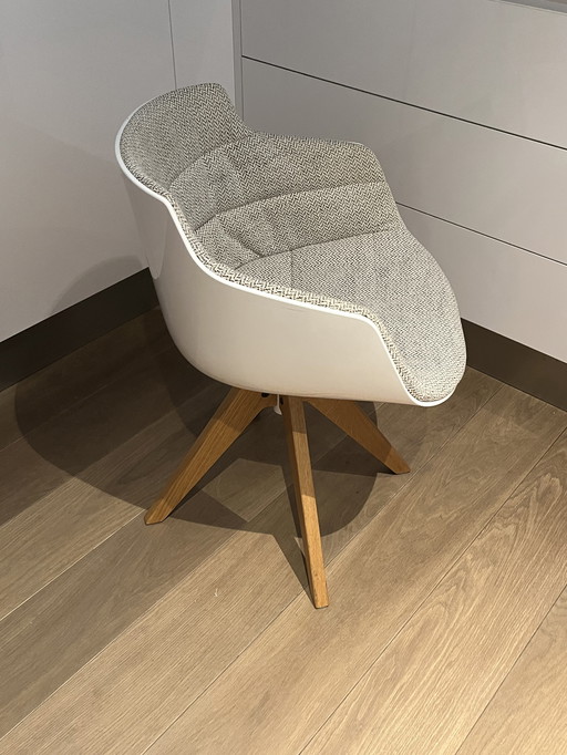 6x MDF Italia Flow Slim Chair clone