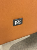 Rolf Benz 392 Fauteuil bruin leer